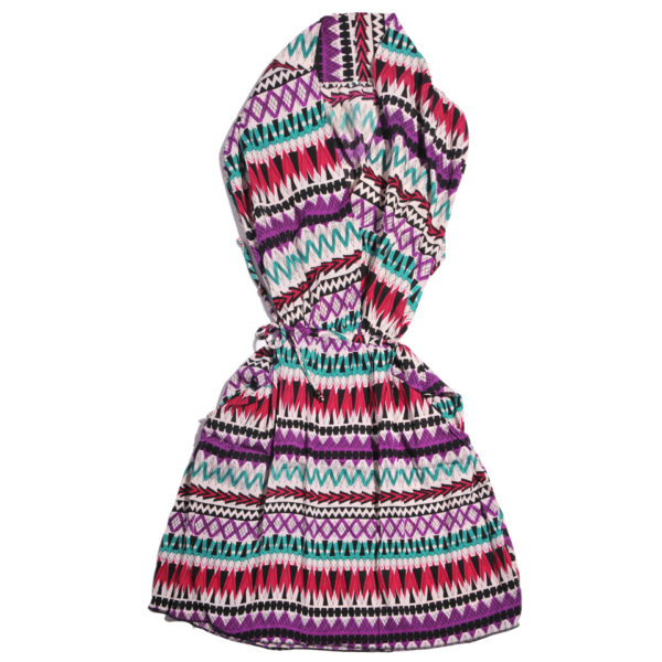 Vestido Corto de Escote Cruzado Vidissima