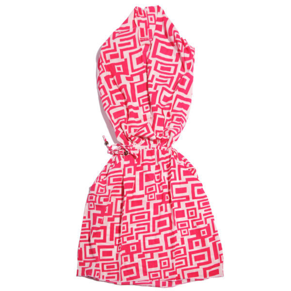 Vestido Corto de Escote Cruzado Vidissima