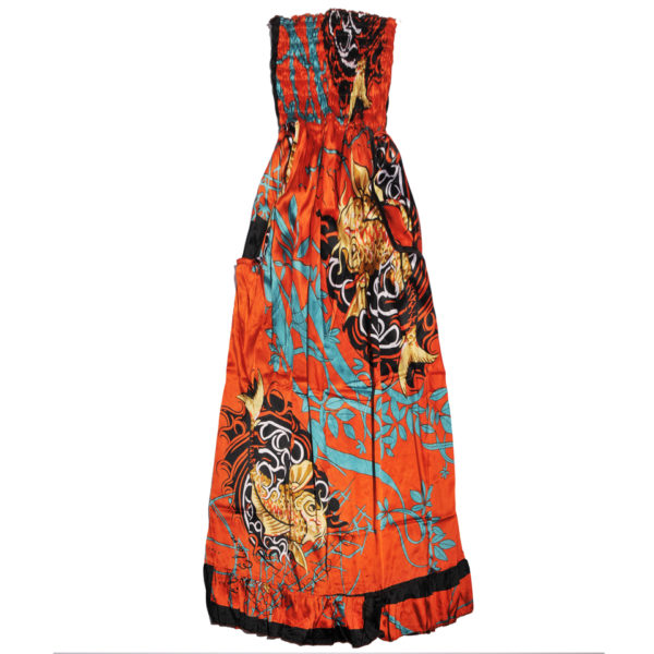 Vestido Strapless Largo Vidissima