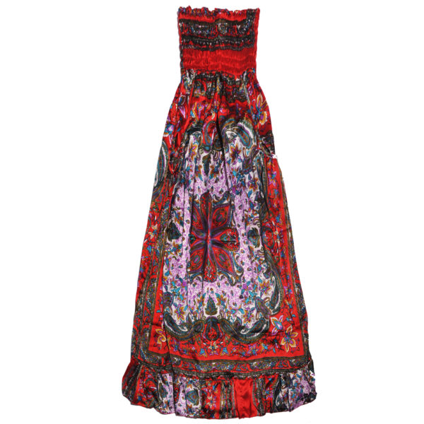 Vestido Strapless Largo Vidissima