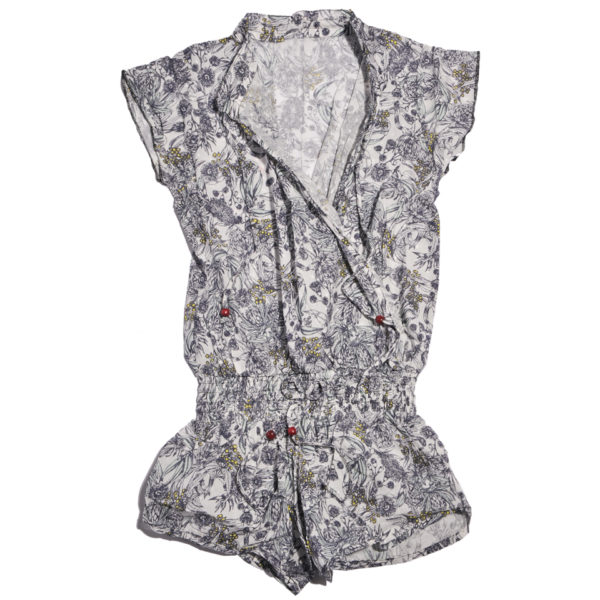 Romper top short escote lagrima vidissima