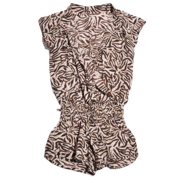 Romper top short escote lagrima vidissima