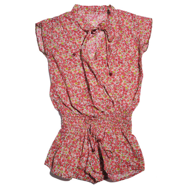 Romper top short escote lagrima vidissima