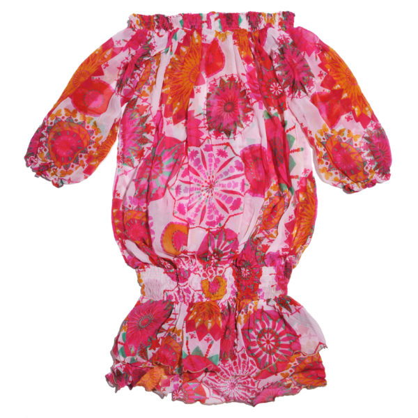 Blusa Manga Corta con Holanes Vidissima