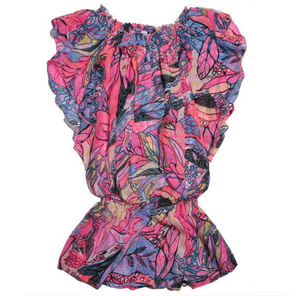Blusa Manga Corta Drapeada Vidissima