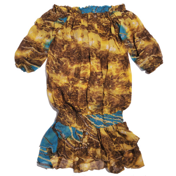 Blusa Manga Corta con Holanes Vidissima