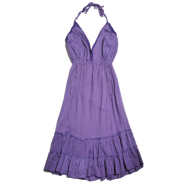 Vestido Corto con Holanes Vidissima