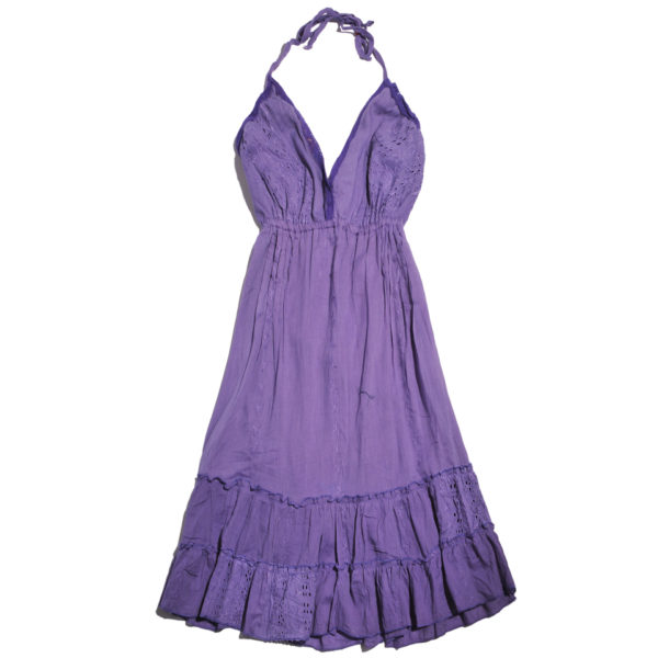 Vestido Corto con Holanes Vidissima