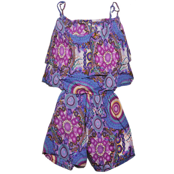 Romper Top Short con Escote en U Vidissima