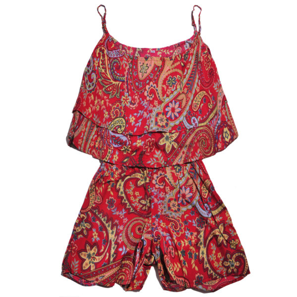 Romper Top Short con Escote en U Vidissima