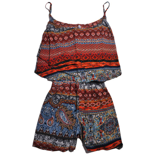 Romper Top Short con Escote en U Vidissima