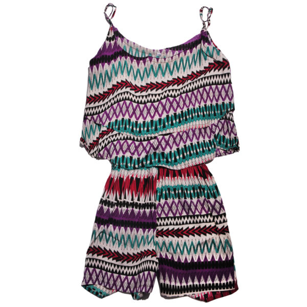 Romper Top Short con Escote en U Vidissima