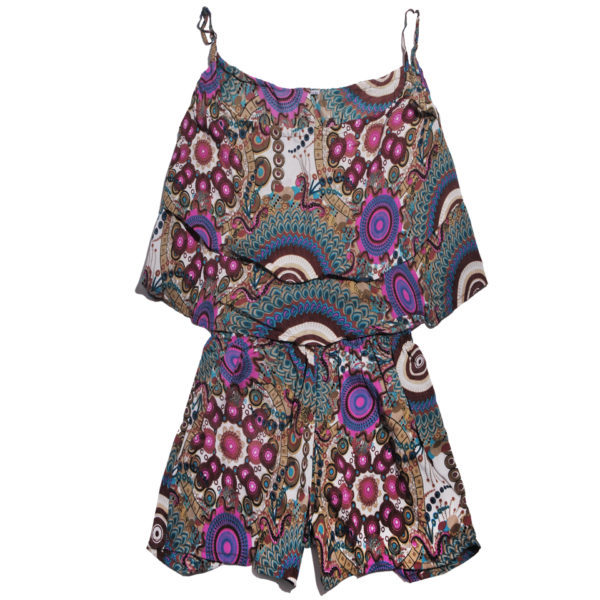 Romper Top Short con Escote en U Vidissima