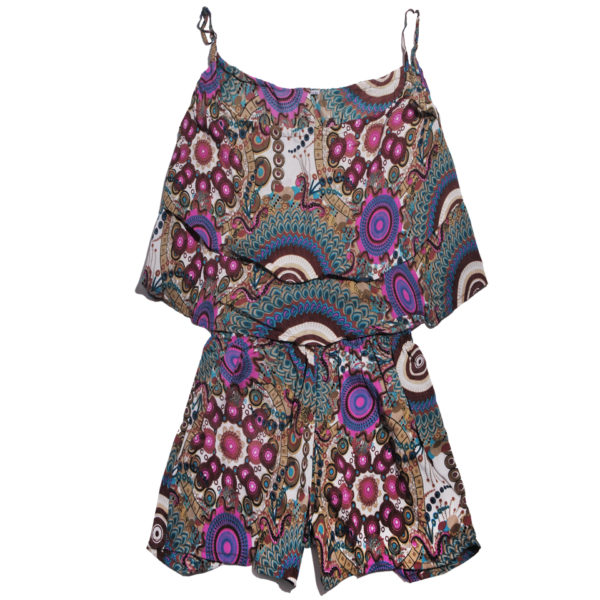 Romper Top Short con Escote en U Vidissima