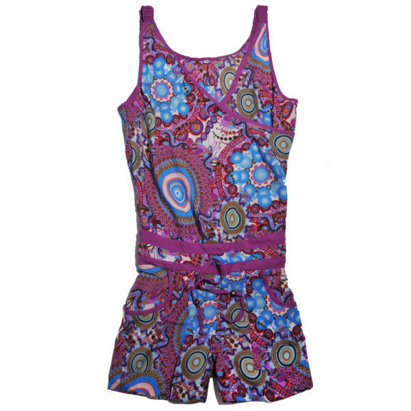 Romper Top Short con Escote Cruzado Vidissima
