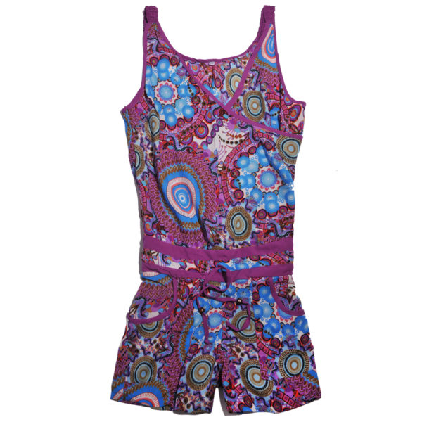 Romper Top Short con Escote Cruzado Vidissima