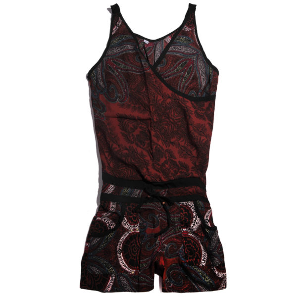 Romper Top Short con Escote Cruzado Vidissima