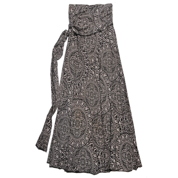 Falda Larga de Cintura Alta Vidissima