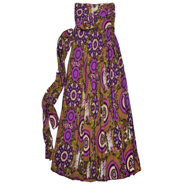 Falda Larga de Cintura Alta Vidissima