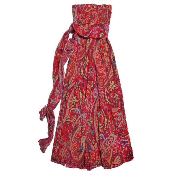 Falda Larga de Cintura Alta Vidissima