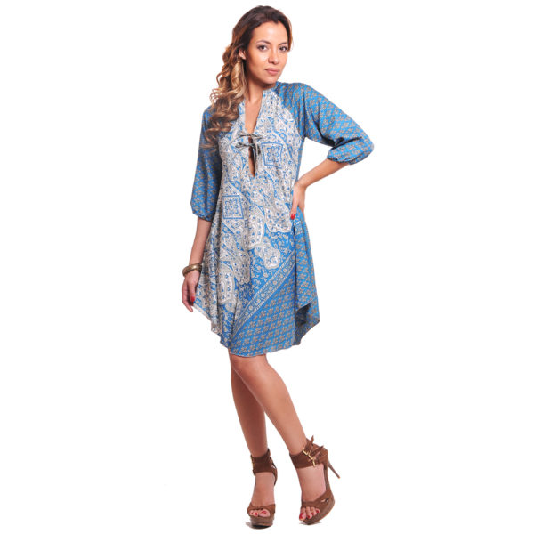 Blusón/Vestido con Manga Tres cuartos