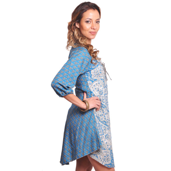 Bluson/vestido manga tres cuartos