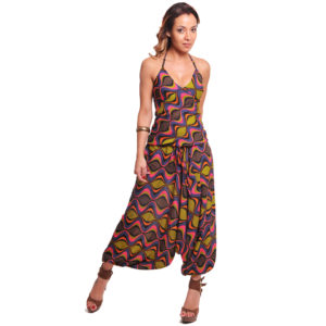 Jumper Top/Pantalón Turco Poliester