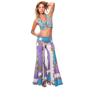 Pantalón Acampanado Oxford