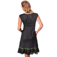 Vestido Corto con Escote Drapeado Vidissima