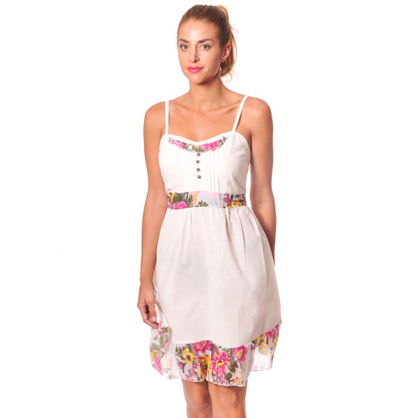 Vestido Corto de Tirantes