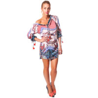 Vestido Mini con Bolitas Vidissima