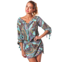 Vestido Mini con Bolitas Vidissima