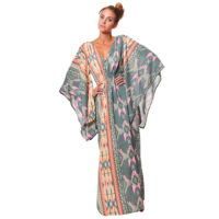 Vestido Largo con Mangas de Kimono Vidissima