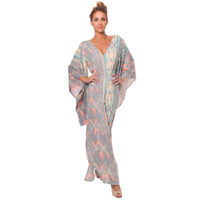 Vestido Largo con Mangas de Kimono Vidissima
