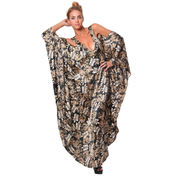 Vestido Largo Kaftan con Hombros Descubiertos Vidissima
