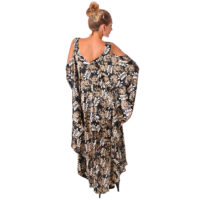 Vestido Largo Kaftan con Hombros Descubiertos Vidissima