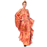 Vestido Largo Kaftan con Hombros Descubiertos Vidissima