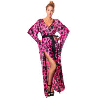 Vestido Largo Kaftan de Satín Vidissima