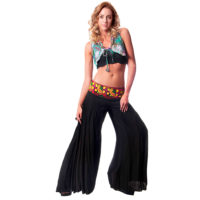 Pantalón Holgado con Bordado Vidissima