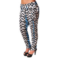 Pantalón con Tiro Bajo de Poliéster Vidissima