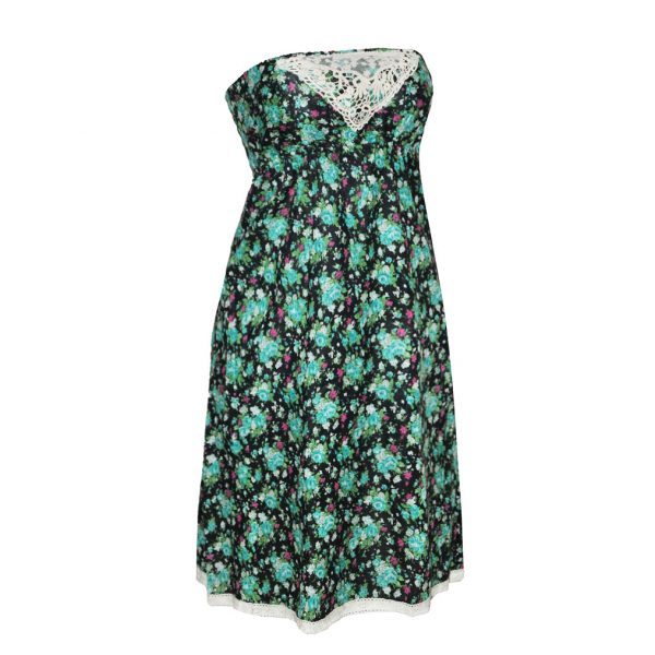 Vestido Corto Strapless - Imagen 4