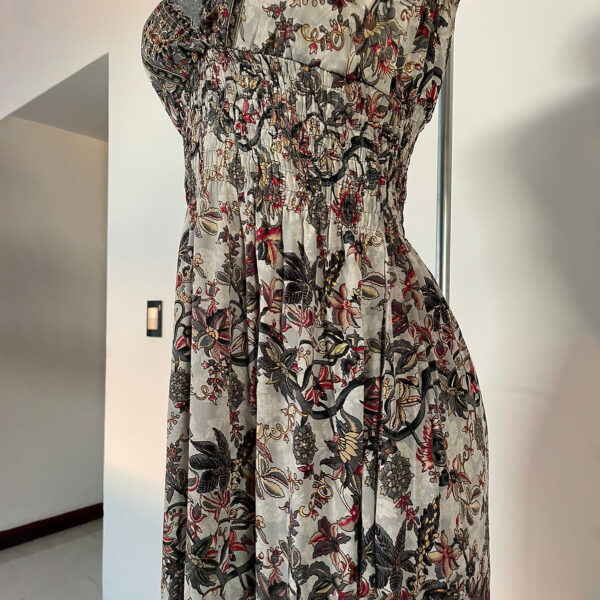 Vestido Acanalado Manga Corta - Imagen 11