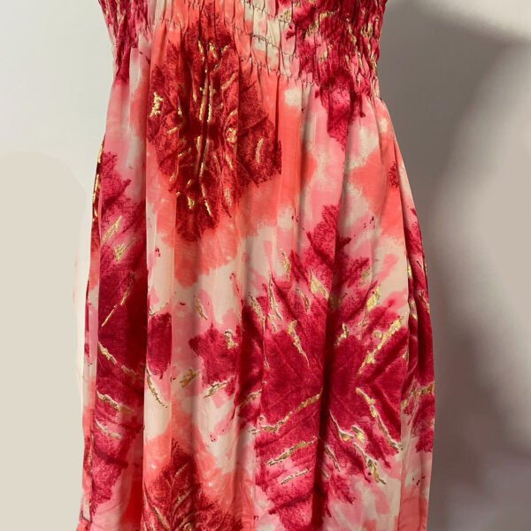 Vestido Acanalado Manga Corta - Imagen 15