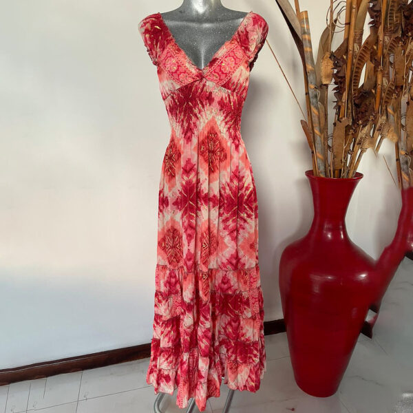 Vestido Acanalado Manga Corta 5 02