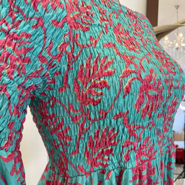 Vestido Acanalado con Flecos - Imagen 4