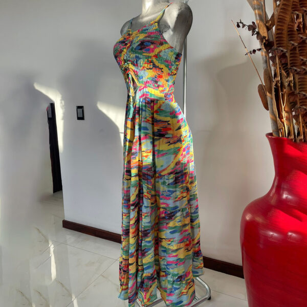 Vestido Acanalado con Tirantes - Imagen 11