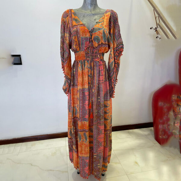 Vestido de borlas 02 01