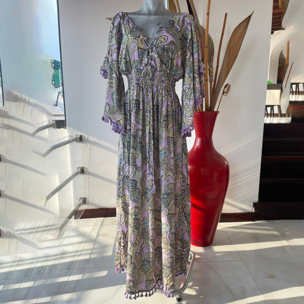 Vestido de borlas 03 01
