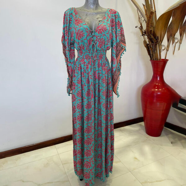 Vestido de borlas 08 01
