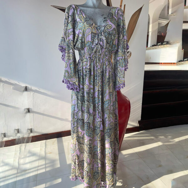 Vestido de borlas 09 01